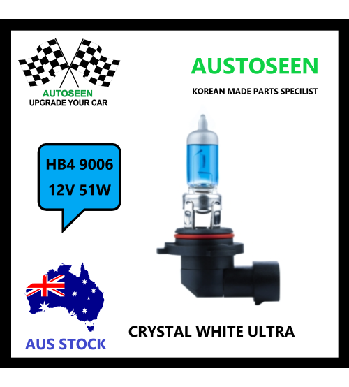 CRYSTAL WHITE ULTRA HB4 9006 12V 51W